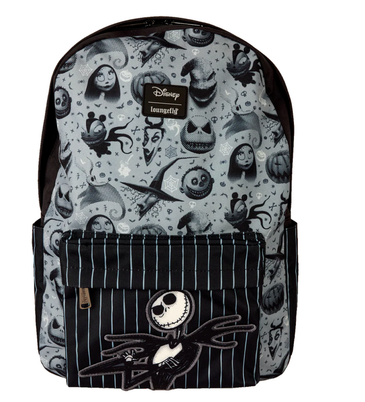 Loungefly Disney The Nightmare Before Christmas Nylon Full Size Backpack