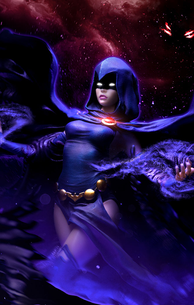 Iron Studios DC Comics Raven 1/10 Art Scale Limited Edition Statue