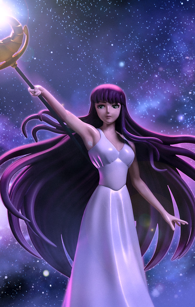 Iron Studios Saint Seiya Saori Kido Deluxe 1/10 Art Scale Limited Edition Statue