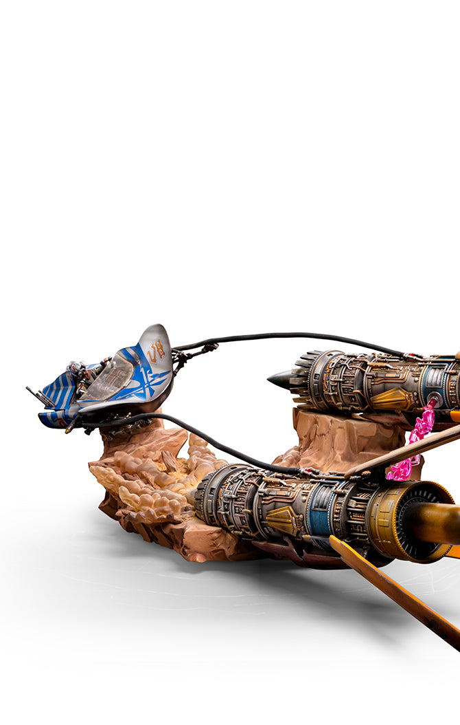 Iron Studios Star Wars: The Phantom Menace Anakin's Podracer 1/20 Demi Art Scale Limited Edition Statue