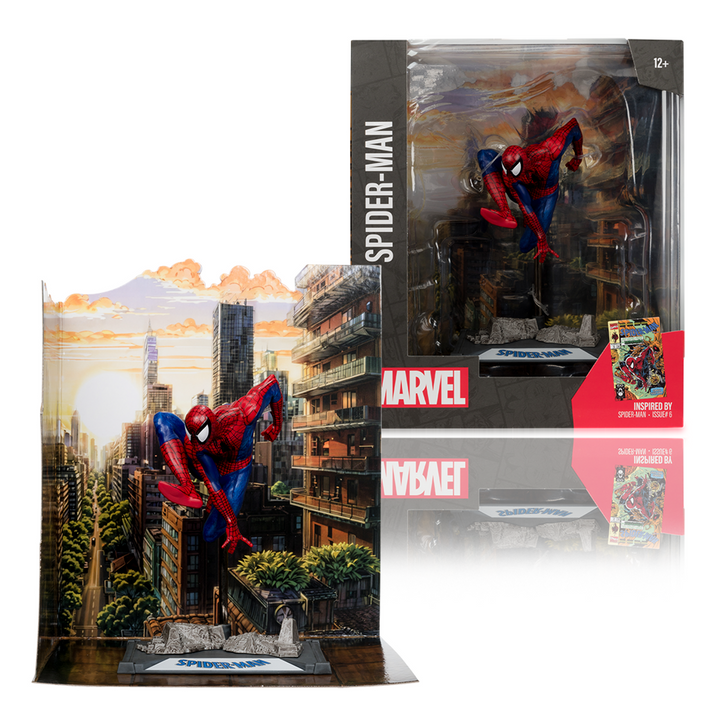 McFarlane Marvel Comics Spider-Man (Spider-Man #6) 1/10 Scale Figure