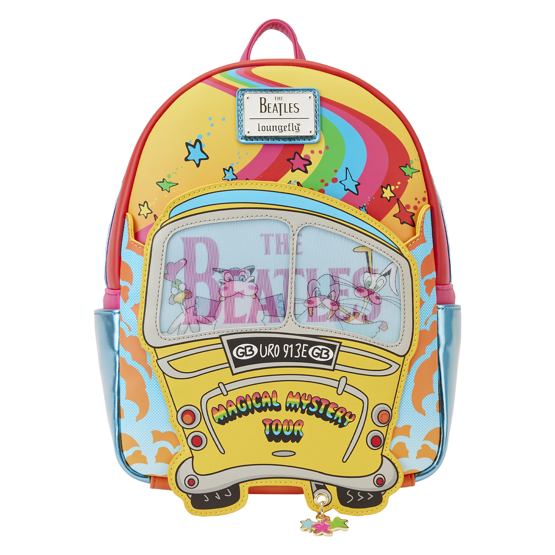 Loungefly The Beatles Magical Mystery Tour Bus Mini Backpack