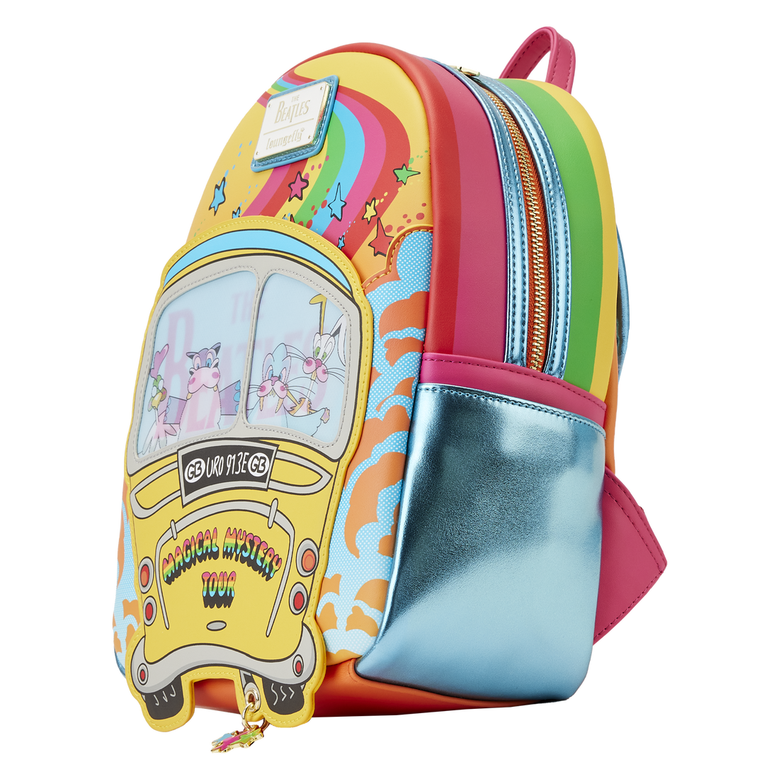 Loungefly The Beatles Magical Mystery Tour Bus Mini Backpack