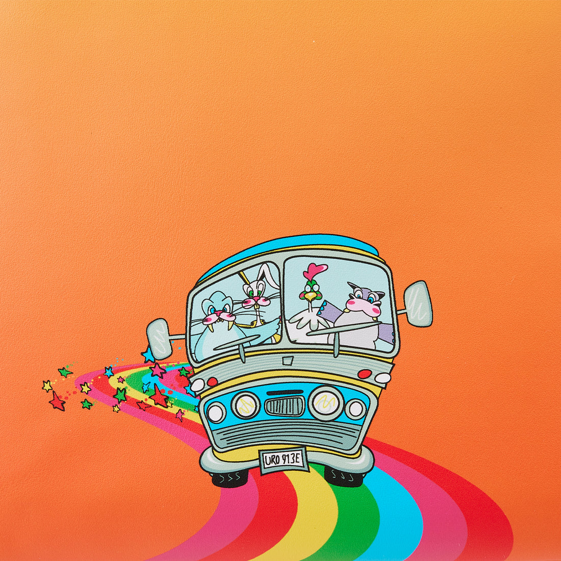 Loungefly The Beatles Magical Mystery Tour Bus Mini Backpack