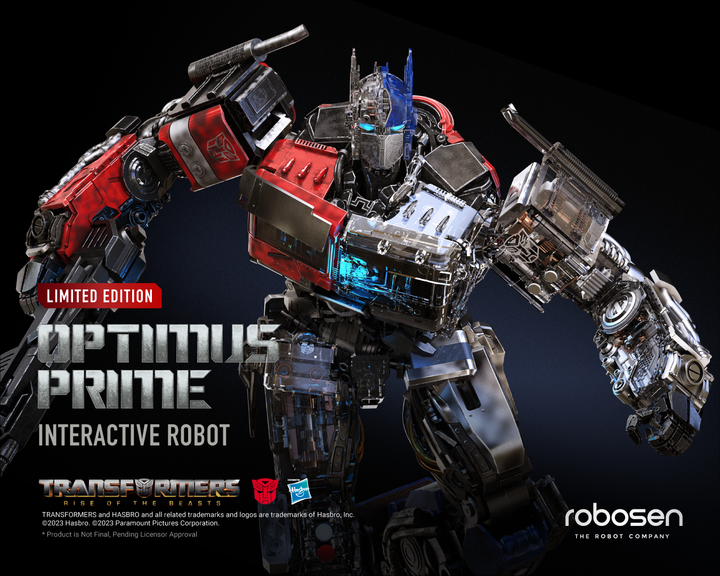 Robosen Transformers Optimus Prime Rise of the Beasts Signature Robot (Limited Edition)