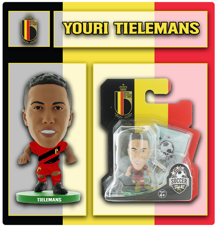 Youri Tielemans Belgium SoccerStarz Figure