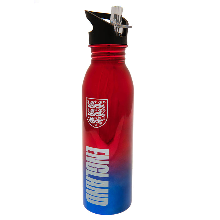 Official England Football Team Metallic Drinks Bottle