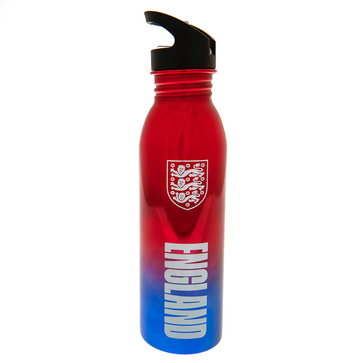 Official England Football Team Metallic Drinks Bottle