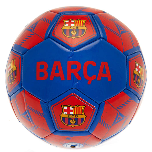FC Barcelona Hex Size 3 Football, alternate view