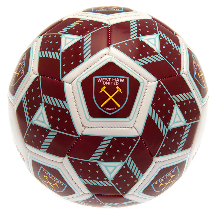 Official West Ham United Hex Size 3 Football