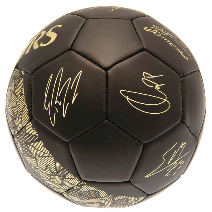 Official Tottenham Hotspur Signature Gold Phantom Football