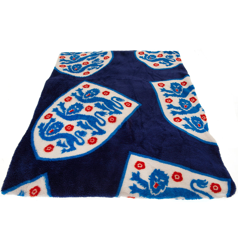 Official England Football Crest Fleece Blanket