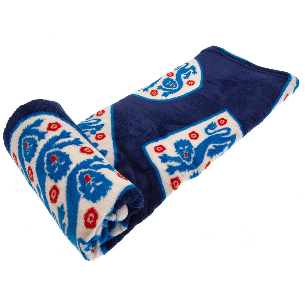 Official England Football Crest Fleece Blanket