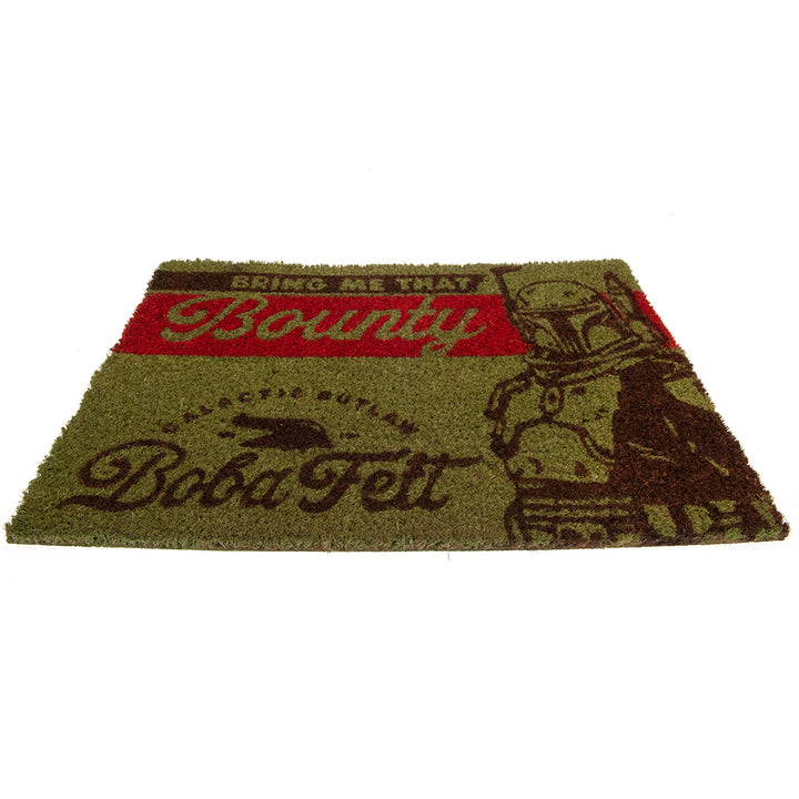 Official Star Wars The Book Of Boba Fett Bring 'Me That Bounty' Doormat