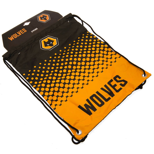 Wolverhampton Wanderers FC Fade Gym Bag, alternate view