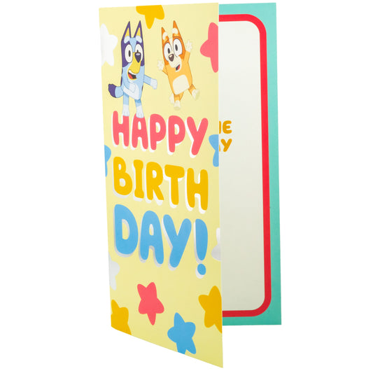 Bluey Birthday Card, alternate view