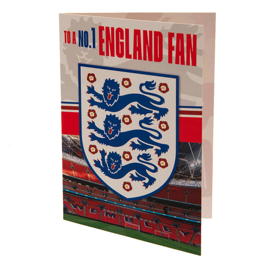 England FA Birthday Card, alternate view