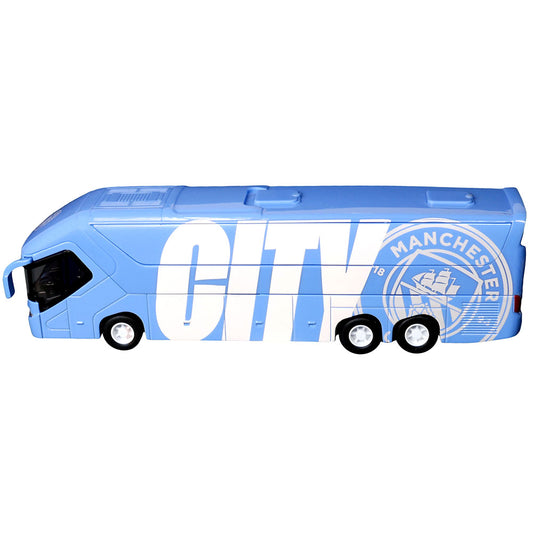Manchester City FC Diecast Team Bus, alternate view