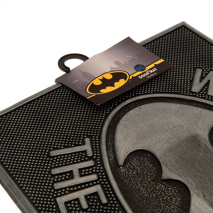 Official Batman 'Welcome to the Batcave' Rubber Doormat