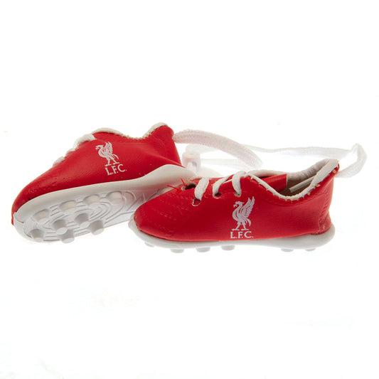 Liverpool FC Red & White Mini Football Boots, alternate view
