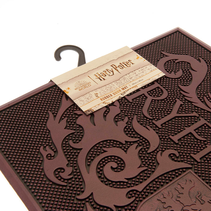 Official Harry Potter Gryffindor Rubber Doormat
