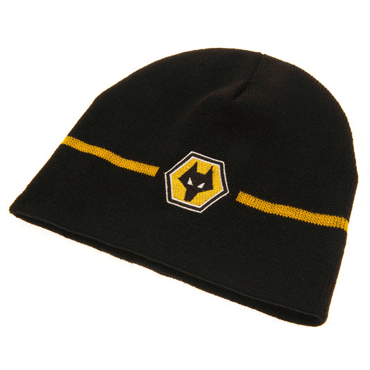 Wolverhampton Wanderers FC Stripe Beanie, alternate view