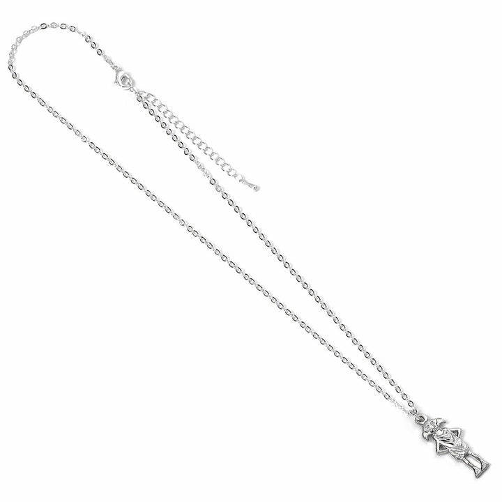 Harry Potter Dobby House Elf Silver Plated Necklace