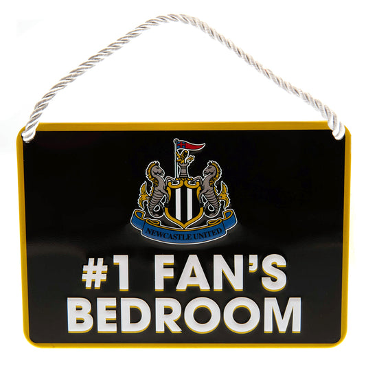 Newcastle United FC Bedroom Sign No1 Fan, alternate view