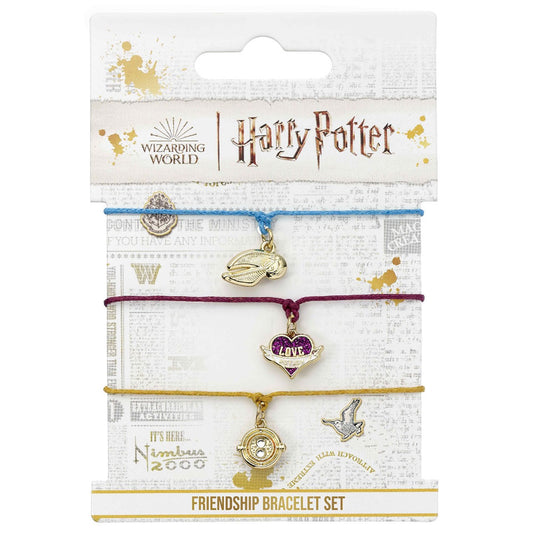 Harry Potter Golden Snitch Friendship Bracelet Set