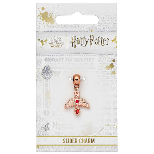 Harry Potter Rose Gold Plated Fawkes Charm