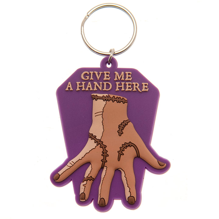 Wednesday The Thing PVC Keyring