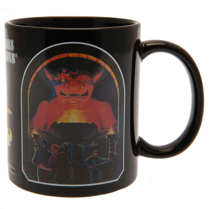 Official Dungeons & Dragons Heat Changing Mug