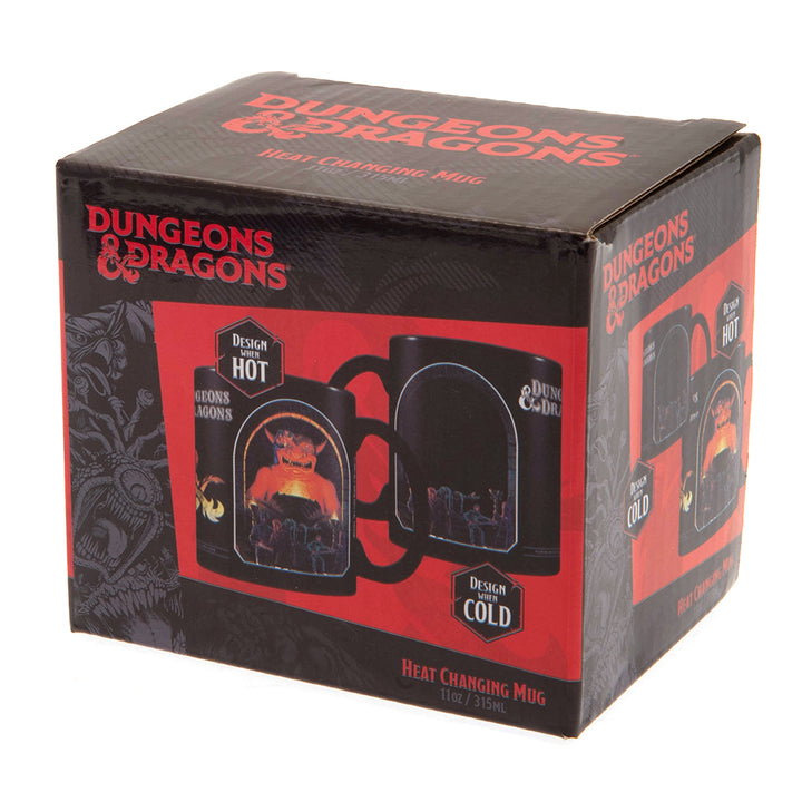 Official Dungeons & Dragons Heat Changing Mug