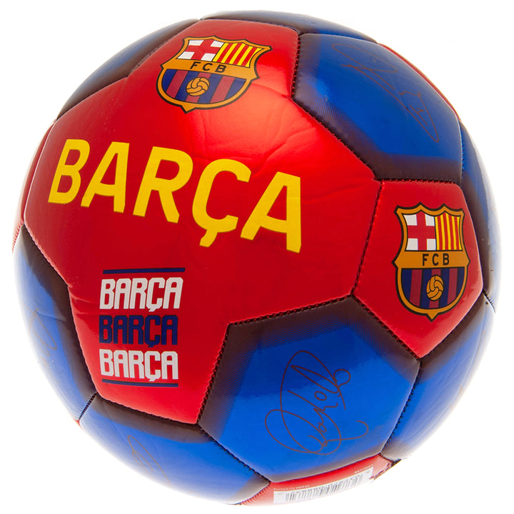 Official FC Barcelona Signature 26 Panel Football