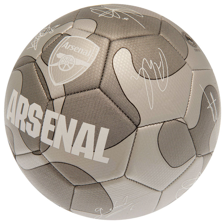 Official Arsenal Camo Signatures Football