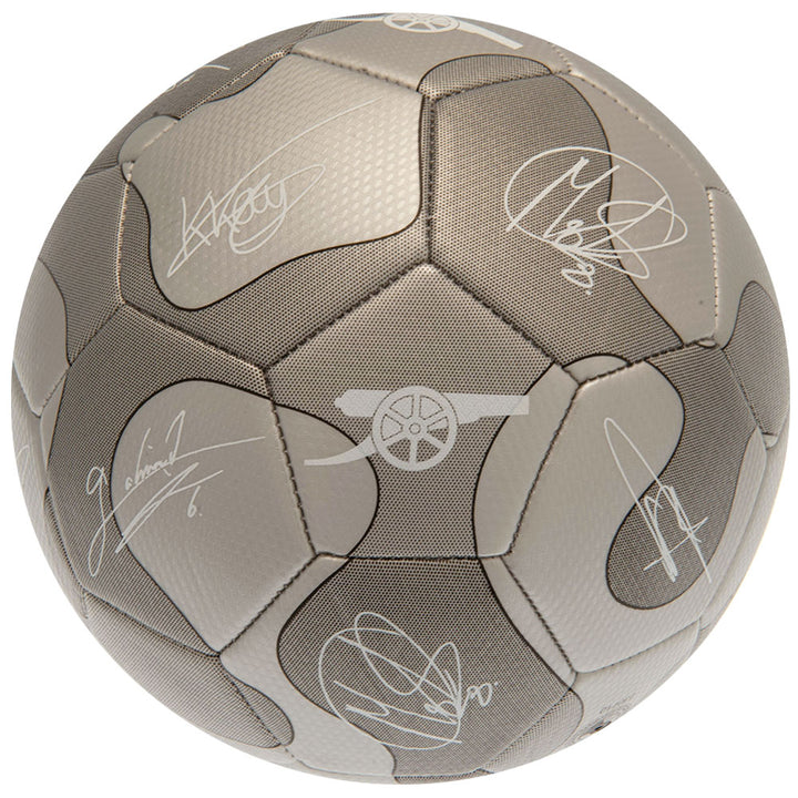 Official Arsenal Camo Signatures Football