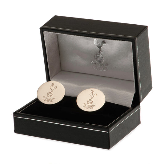 Tottenham Hotspur FC Stainless Steel Round Cufflinks, alternate view