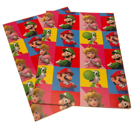 Super Mario Gift Wrap, alternate view