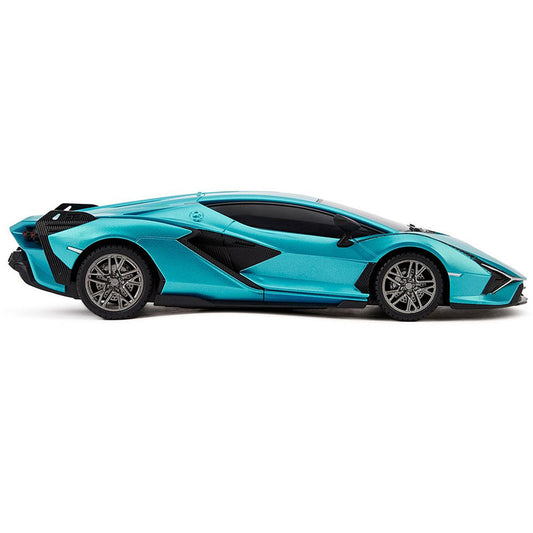 Lamborghini Sian Radio Controlled Car 1:24 Scale Blue, alternate view
