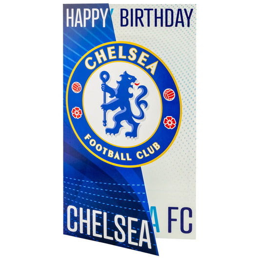 Chelsea FC Crest Birthday Card, alternate view