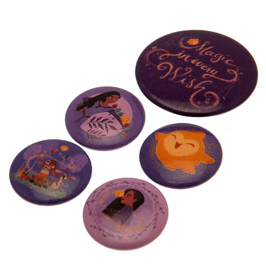 Wish Button Badge Set, alternate view