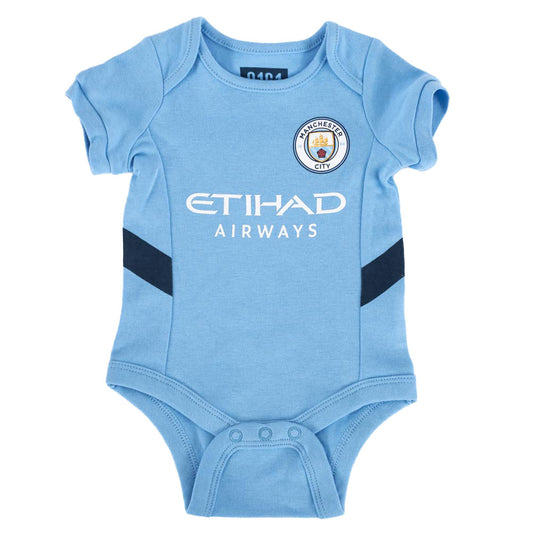 Manchester City FC 24/25 Season 2 Pack Bodysuit 6-9 Mths, alternate view