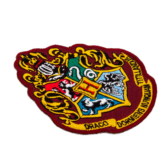 Harry Potter Iron-On Patch Hogwarts Crest, alternate view