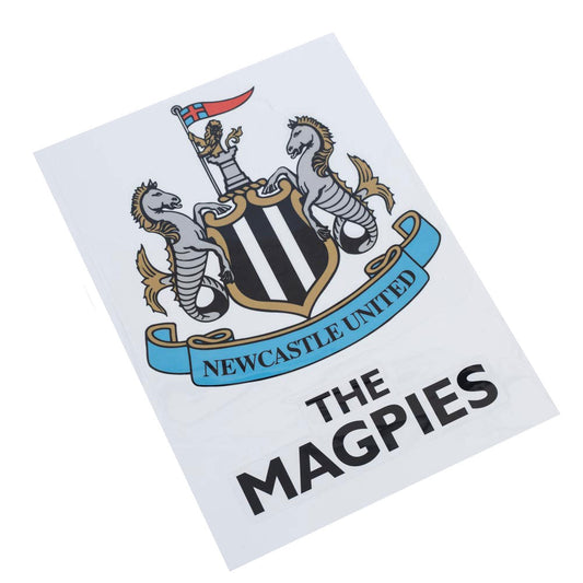 Newcastle United FC A3 Car Decal, alternate view