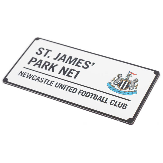 Newcastle United FC Street Sign Fridge Magnet, alternate view