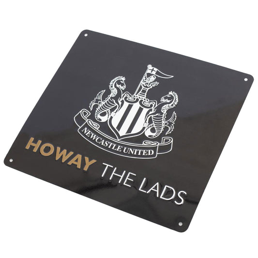 Newcastle United FC Tunnel Sign, alternate view