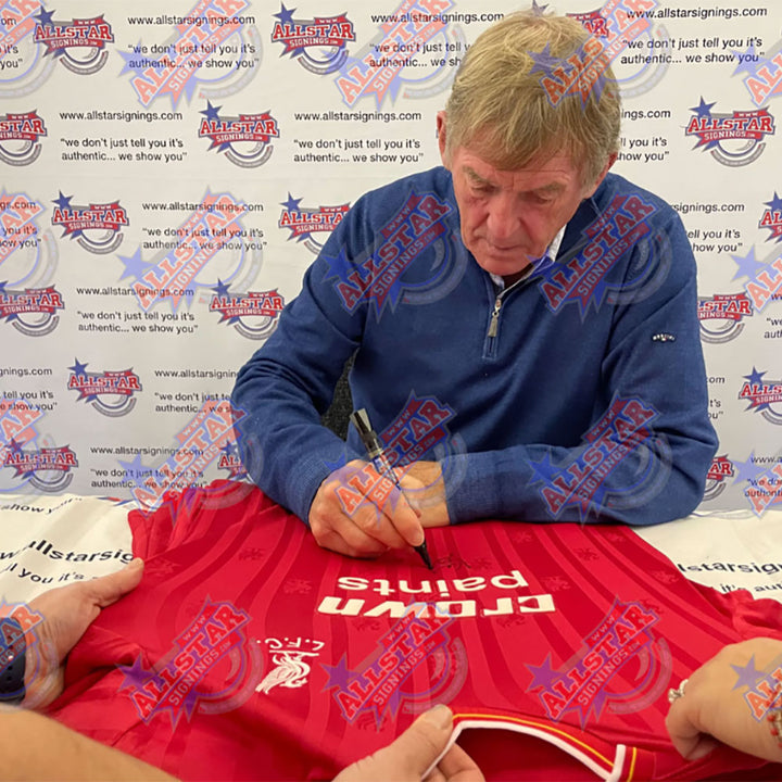 Liverpool FC 1986 Kenny Dalglish Signed Shirt