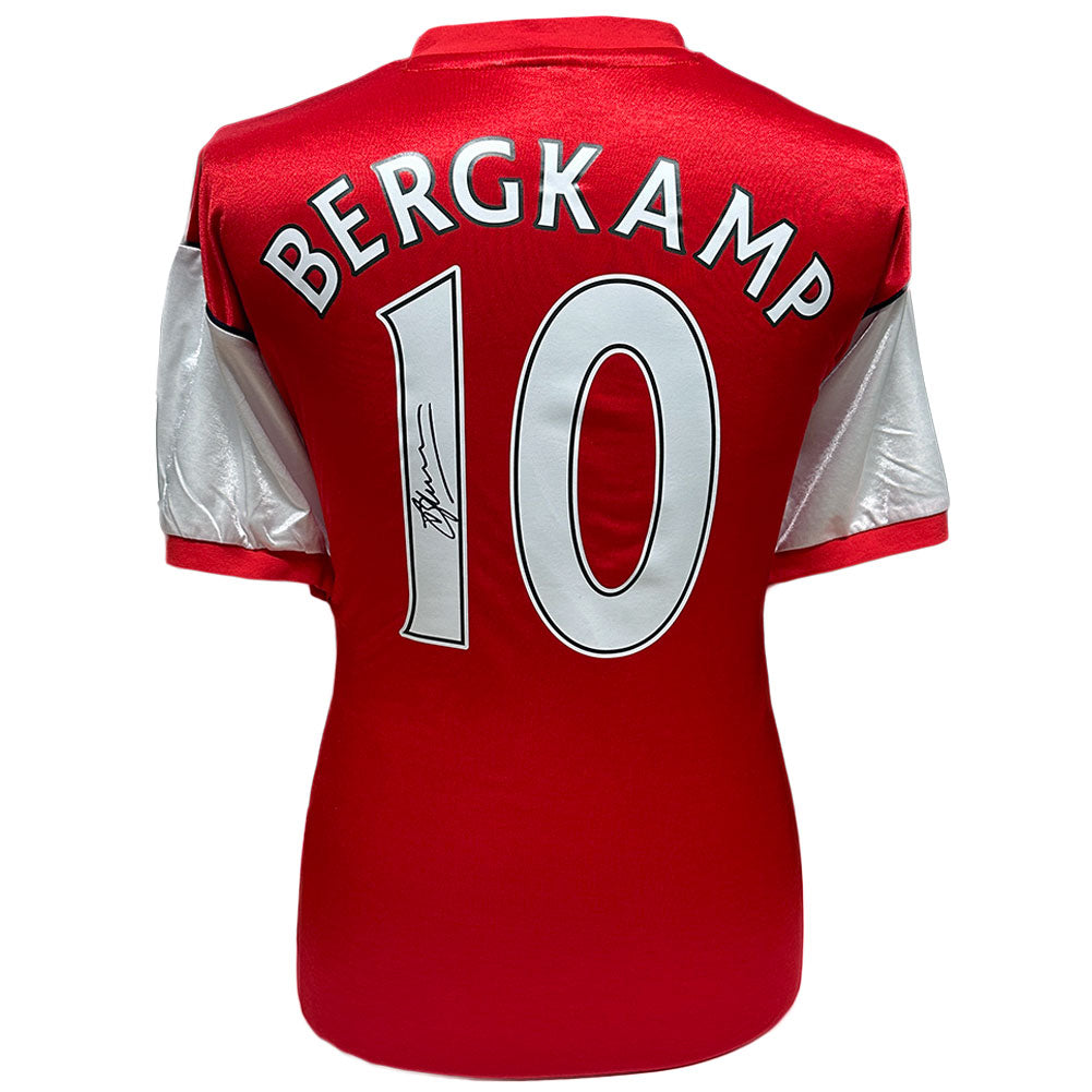 Arsenal Dennis Bergkamp Signed Shirt