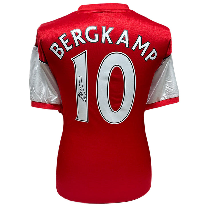 Arsenal Dennis Bergkamp Signed Shirt