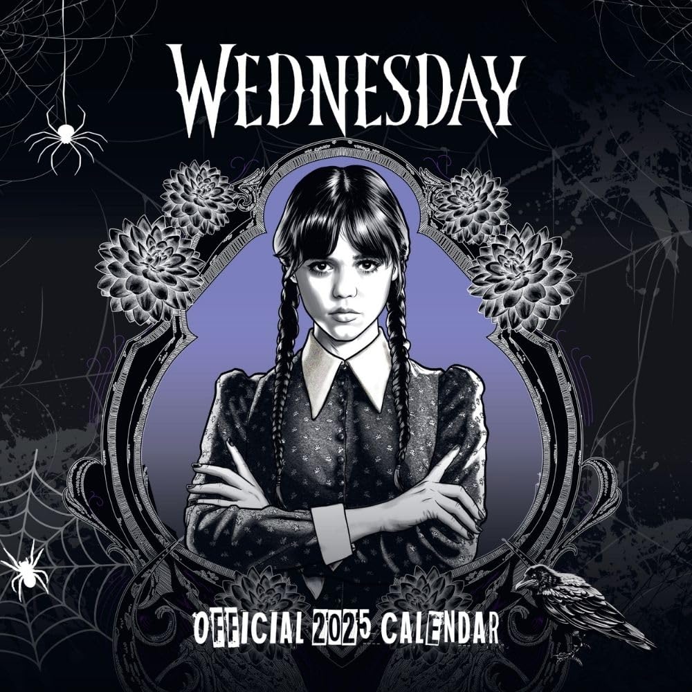 Wednesday Square 2025 Calendar Infinity Collectables